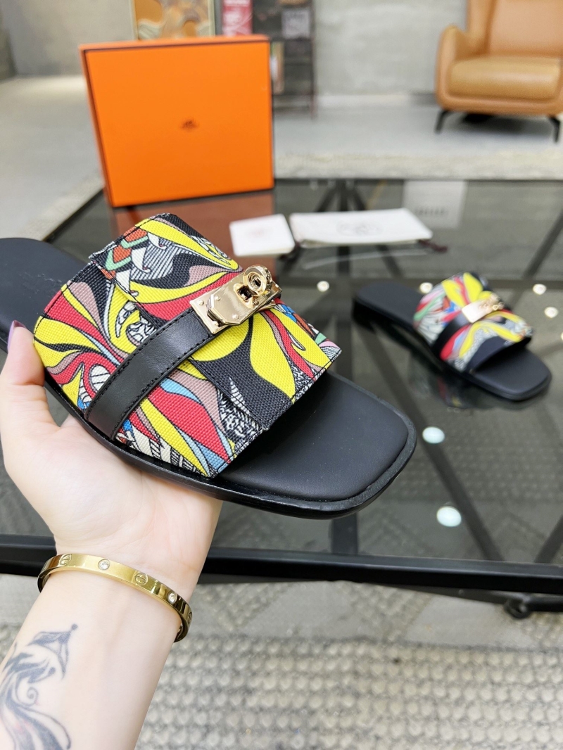 Hermes Slippers